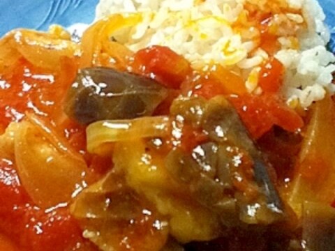 忙しい日のお助けメニュー♪豚肉のトマト煮